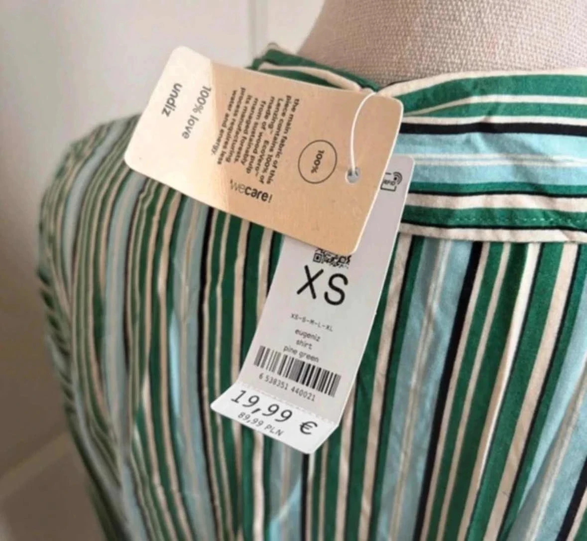 Camisa listrada Undiz XS – photo 3